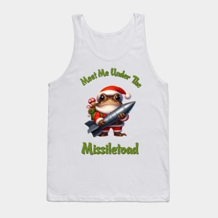 Meet Me Under The Missile Toad Illustration Tank Top